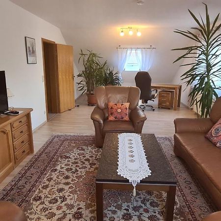 Gemuetliche 120 Qm Ferienwohnung Mit Balkon Adelsdorf Exteriör bild